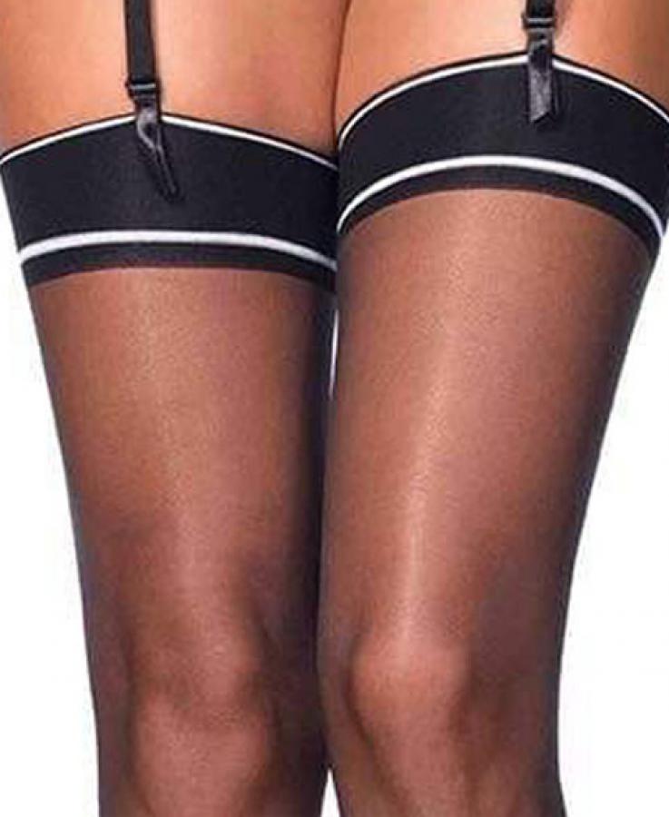 9997 Leg Avenue Spandex sheer stockings