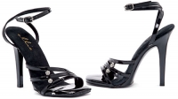 508-Trinity Ellie Shoes, 5 inch high heels Fetish open Toe stiletto W