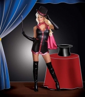 5911 Dreamgirl Costume, Abracadabra magic Costume, Gloss Microfiber s