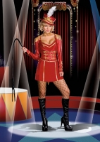 6462 Dreamgirl Costume, The Ringmasta, cropped jacket with tails, bac