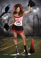 8249 Dreamgirl Costumes, Dyin to Win, Blood splattered Cheerleader