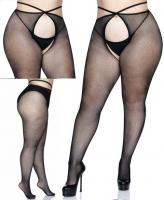 1951X Leg Avenue Micro net strappy tights