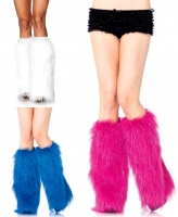 3923 Leg Avenue, Furry lurex leg warmers