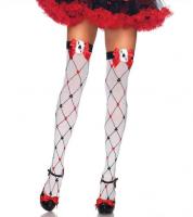 6214 Leg Avenue card suit thigh highs