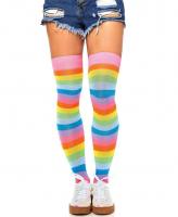 6600 Leg Avenue Acrylic neon thigh highs