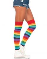 6606 Leg Avenue striped thigh highs