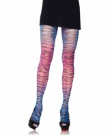 7279 Leg Avenue, Rainbow zebra print tights