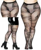 8143X Leg Avenue Exotic Snake net tights