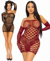 86136 Leg Avenue Hardcore net tube dress