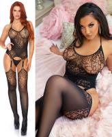 89175 Leg Avenue Seamless lace net bodystocking