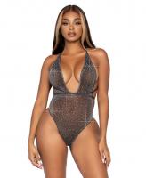 89270 Leg Avenue sheer lurex teddy