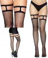 9701 Leg Avenue Fishnet thigh highs garter