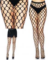 9713 Leg Avenue Rhinestone jumbo pothole net tights