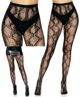 9719 Leg Avenue Exotic Python net tights