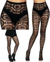 9776 Leg Avenue Boho crochet net tights