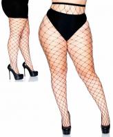 9905Q Leg Avenue Fence net pantyhose Plus