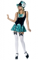 53004 Leg Avenue Costume,  tea party hostess costume includes hat