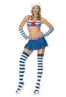 53007 Leg Avenue Costume,  sailor costume includes hat, underwire