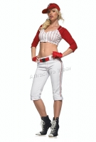 53063 Leg Avenue Costumes,  Costume, 6 pc star player costume, in