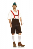 83240 Leg Avenue Men Costumes, 4pc. men's lederhosen costume, include