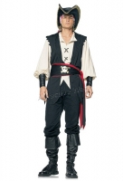 83290 Leg Avenue Costumes, Men's Costume, 5 pc captain jones costume,