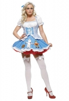 83338 Leg Avenue Costume,  miss dorothy costume includes lace ruf