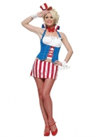 83405 Leg Avenue Costumes,  Costume, 5 pc miss firecracker costum