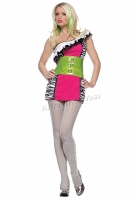 83406 Leg Avenue Costumes,  Costume, 2 pc wicked rock star costum