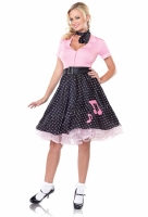 83530 Leg Avenue Costume, Sock Hop Sweetie Costume, Includes scarf an