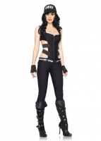 83907 Leg Avenue Costumes, Swat Sniper, includes strappy elastic cut