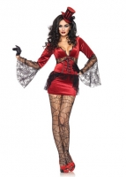 83939 Leg Avenue Costumes, Neck Biting Vamp, features stretch velvet