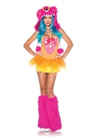 83996 Leg Avenue Costumes, Shaggy Shelly, includes tutu dress and fur