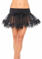 8999S Leg Avenue Petticoat Costume,  teardrop lace petticoat