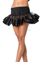 A1036 Leg Avenue Petticoats, Satin trimmed petticoat.