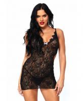 86044 Leg Avenue Boudoir rose lace dress