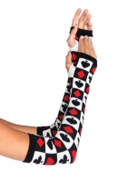 3907 Leg Avenue Gloves,  Wonderland acrylic arm warmers.