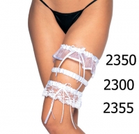 2300 Leg Avenue Garter,  Satin and elastic money garter.