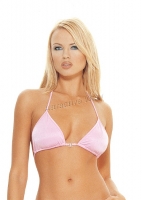 2396 Leg Avenue Pantie,  lined bikini top with rhinestone breakaw