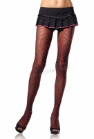 7490 Leg Avenue Pantyhose -  Sheer pantyhose with contrast woven