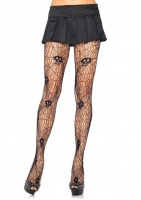 9935 Leg Avenue, Scary skull web net pantyhose.