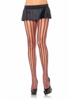 9926Q Leg Avenue, Plus size Thorn net contrast color pantyhose.