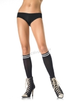 5205 Leg Avenue Stockings,  nylon double striped knee highs Stock