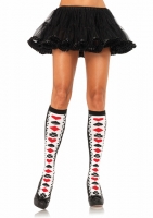 5595 Leg Avenue Stockings,  Card suit acrylic knee highs Stocking