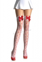 1018Q Leg Avenue Plus Size Stockings,  sheer thigh highs Stocking