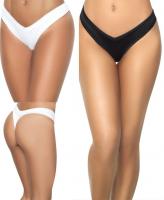 1096 Mapale Exotic High Leg Thong